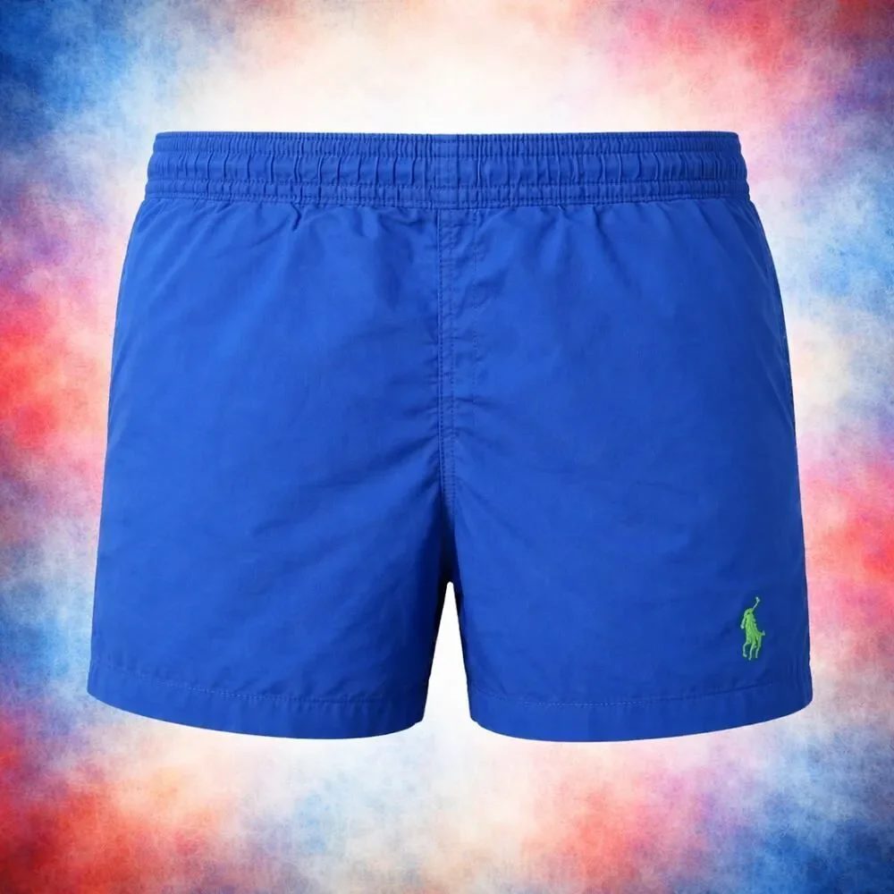 Vintage Polo Ralph Lauren Royal Blue Swim Shorts Board Shorts Swimmwear S